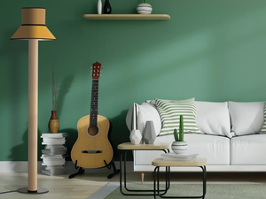 AUDREY - Wooden floor lamp _ Flam & Luce